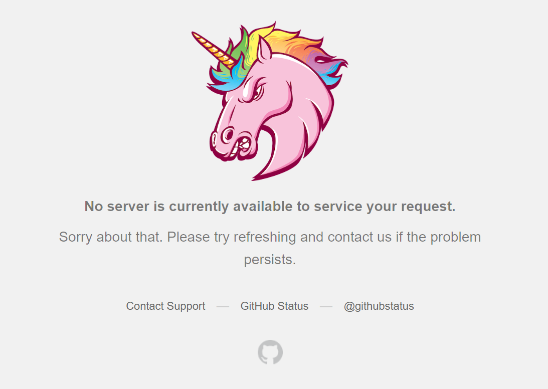 Github is down for over 30 minutes now.